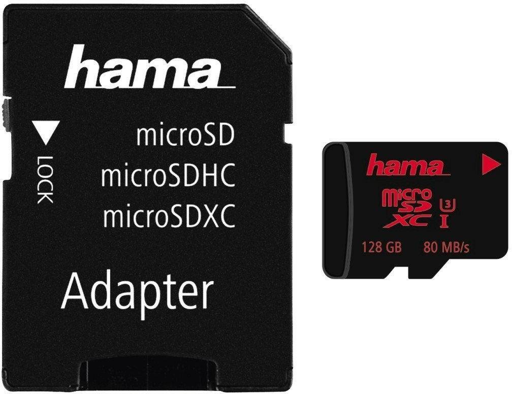 Hama microSDXC 128GB UHS Speed Class 3 UHS-I (00181000) Kamera-Zubehör