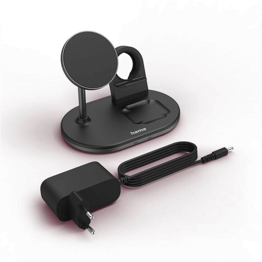 Handy-Zubehör Hama 3in1 Wireless MagCharge Multi