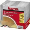 mehr Audio & Zubehör Hama 11521 CD-Slim-Box 20er-Pack Transparent Vorratspack