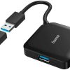 Hama 4 Port USB 3.0 Hub (00200116) PC-Zubehör