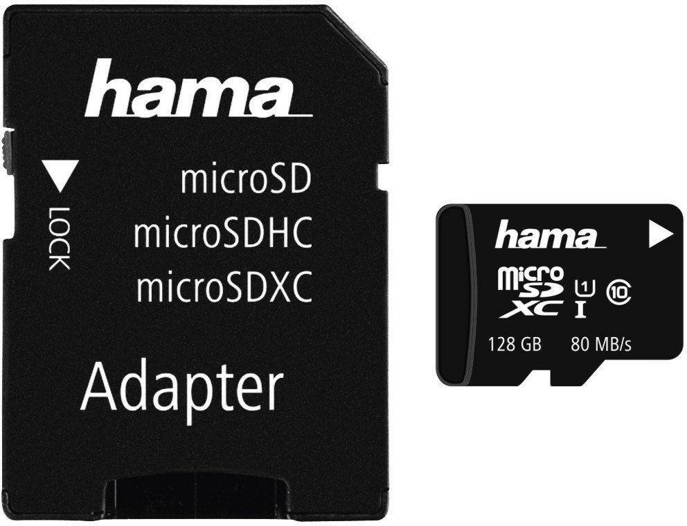 Hama microSDHC Class 10 UHS-I U1microSDXC 128GB Class 10 UHS-I U1 (00124160) Kamera-Zubehör