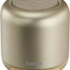 Hama Mobiler Bluetooth-Lautsprecher "Steel Drum"gold HiFi-Komponenten