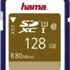 Kamera-Zubehör Hama SDHC/SDXC Class 10 UHS I 80MB/sSDXC - 128GB (00124137)