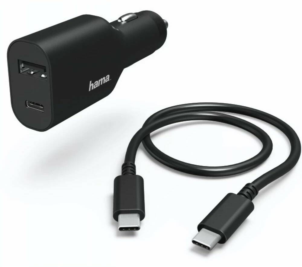 Hama Universal-USB-C-Kfz-Notebook-Netzteil, Power Delivery (PD), 5-20V/70W Handy-Zubehör