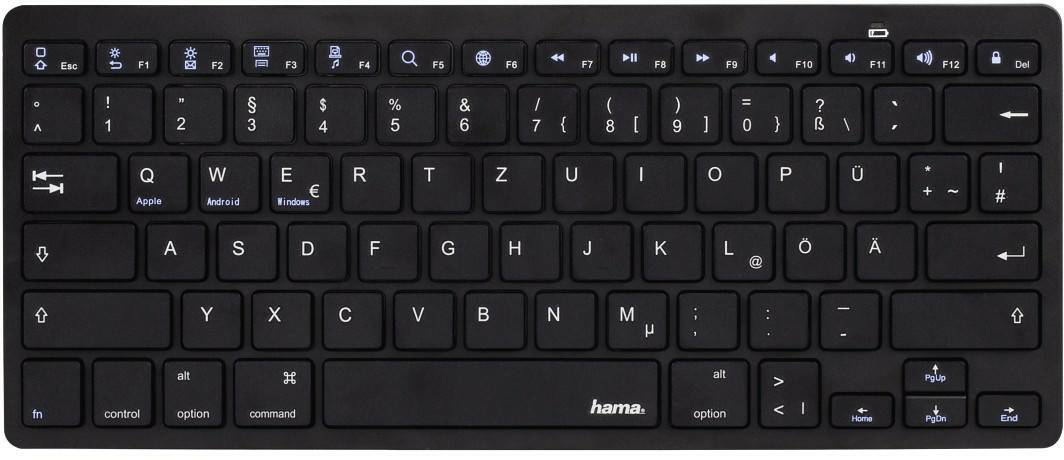 Hama Key4All X510schwarz (108392) Eingabegeräte