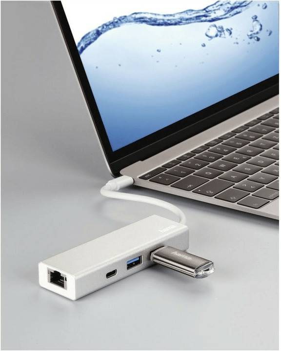 Hama 4 Port USB 3.1-C-Hub (135757) PC-Zubehör