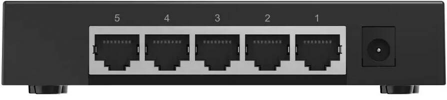 Hama 5-Port Fast-Ethernet Switch (00053308) Netzwerk & Kommunikation