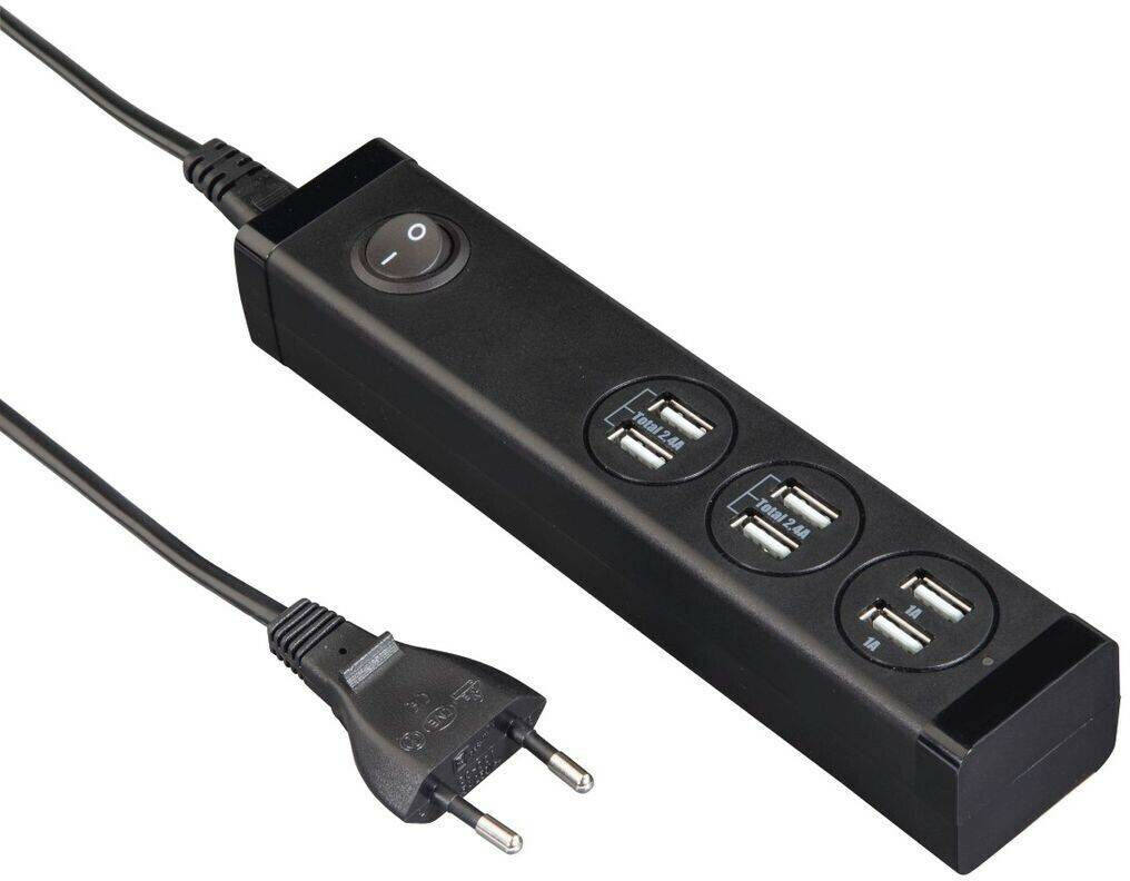 Handy-Zubehör Hama 6x USB-Ladestation