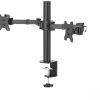 Hama Monitorhalterung, 2 Monitore, höhenverstellbar, schwenk- / neigbar, 13“ - 35" (00118494) PC-Zubehör