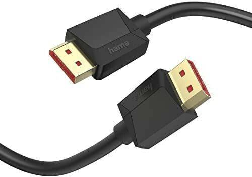 Hama DisplayPort-Kabel, DP 1.4, Ultra-HD 8K,2,00 m TV-Zubehör