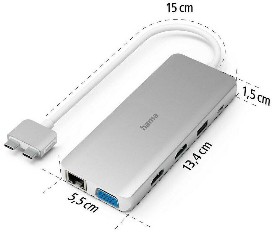 PC-Zubehör Hama USB-C Dock 200133