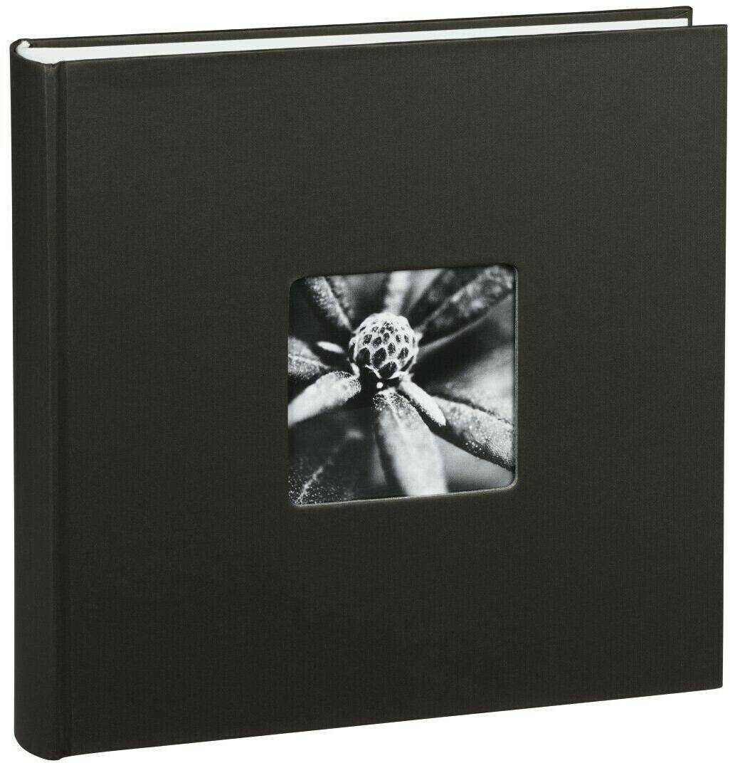 Hama Jumbo Fotoalbum Fine Art 30x30/100schwarz (weiße Seiten) Fotoalben