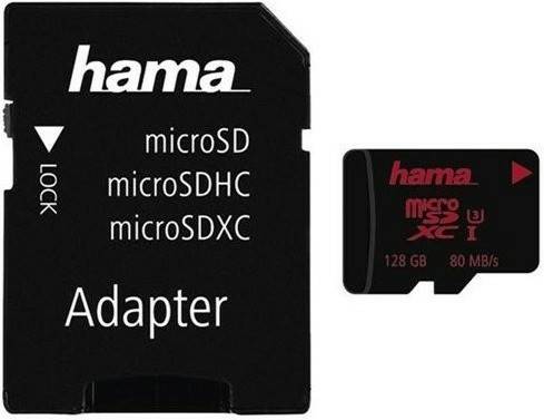 Hama microSDXC 128GB UHS Speed Class 3 UHS-I (00181000) Kamera-Zubehör