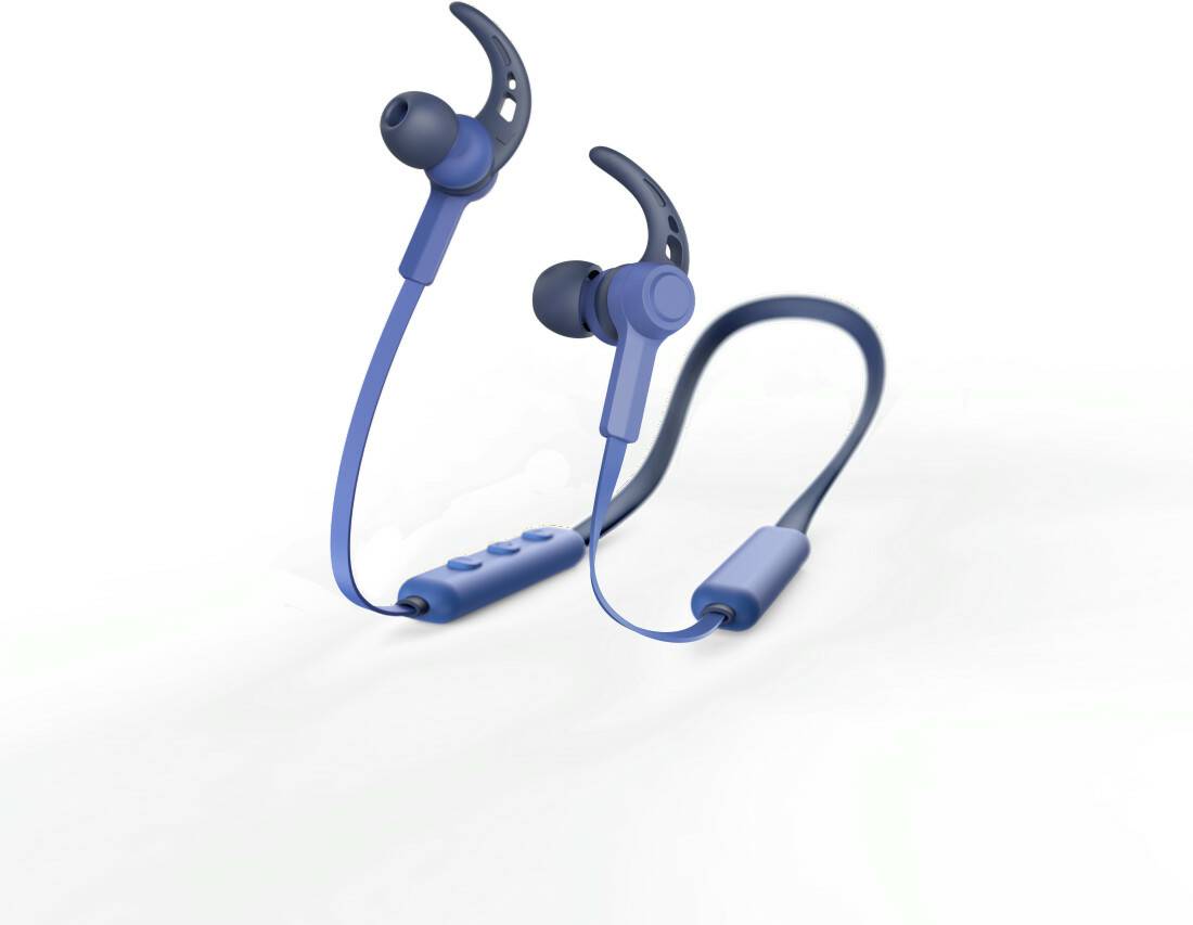 Hama Bluetooth-Headphones "Neckband"00184059 Bluetooth-Headphones "Neckband" (Blue) Kopfhörer