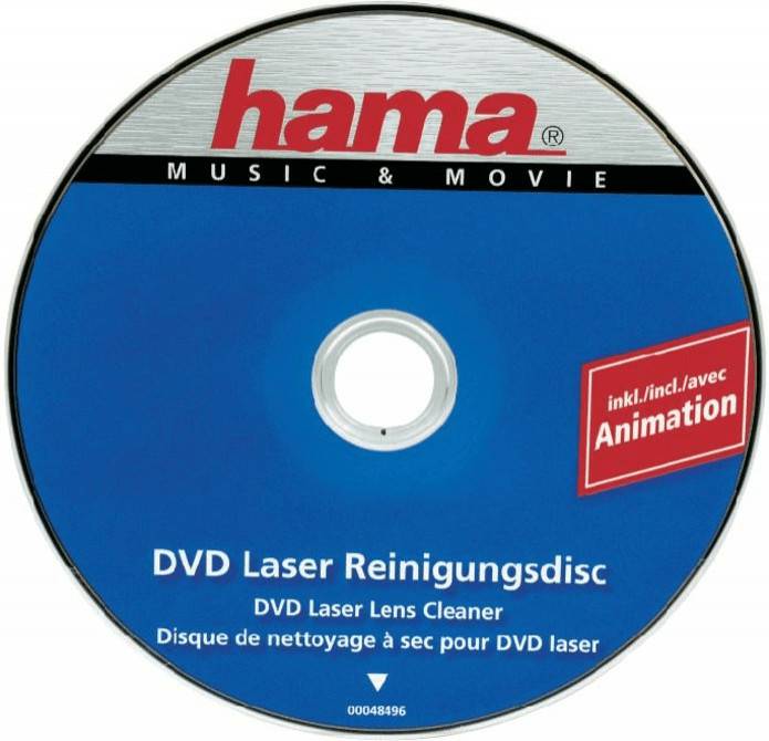 Hama 48496 DVD-Laser-Reinigungsdisk mehr Audio & Zubehör