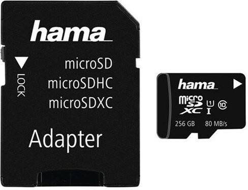 Hama microSDXC 256GB Class 10 UHS-I (00124171) Kamera-Zubehör