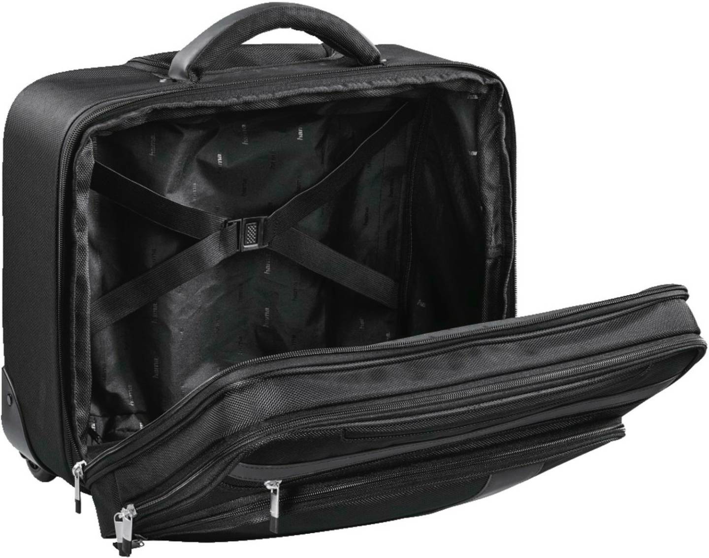 Hama Notebook-Trolley Dublin 15,6" schwarz (00101279) Business- & Laptoptaschen