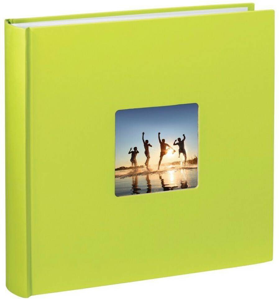 Fotoalben Hama Jumbo Fotoalbum Fine Art 30x30/100kiwi (weiße Seiten)