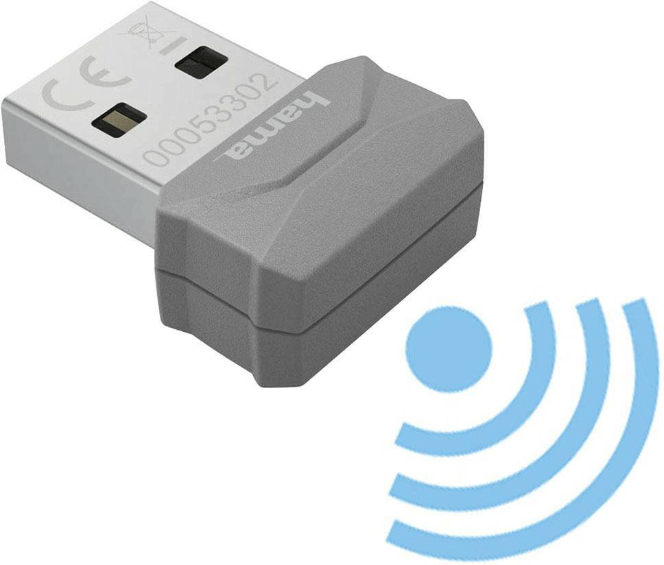 Netzwerk & Kommunikation Hama Nano WLAN USB-Stick N150 (53302)