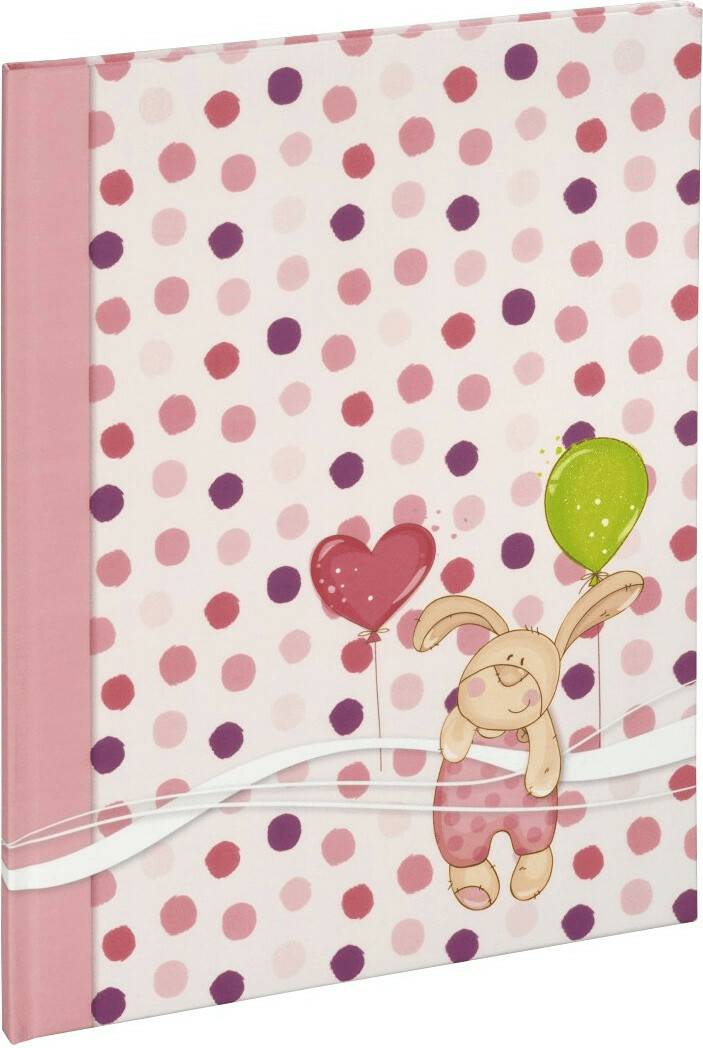 Fotoalben Hama Baby-Tagebuch Kleiner Hase 20x28/44pink