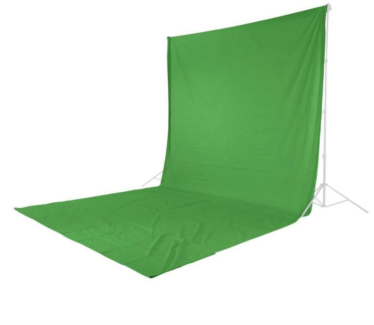 Hama Fotostudio-Hintergrund, Stoff, 2,95x6 mgrün Studiofotografie