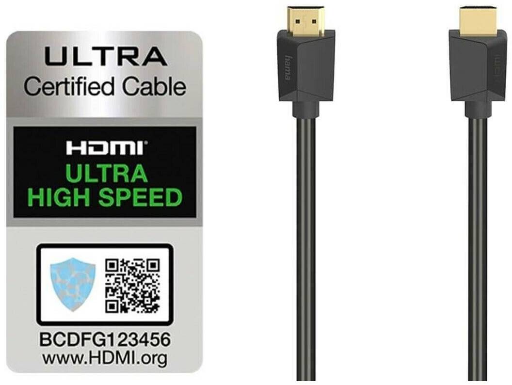 TV-Zubehör Hama Ultra High Speed HDMI Kabel 8K1m