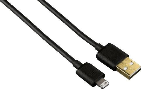 Hama Lightning USB Sync-Kabel1,5m schwarz Handy-Zubehör