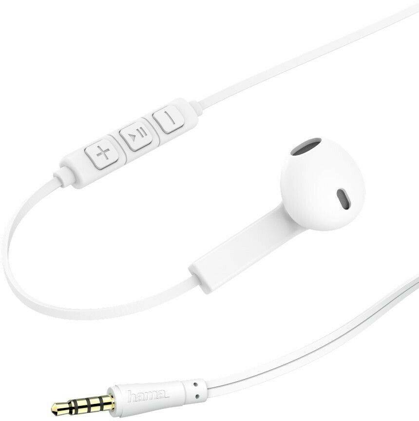 Kopfhörer Hama "Advance" Earbuds184038 White